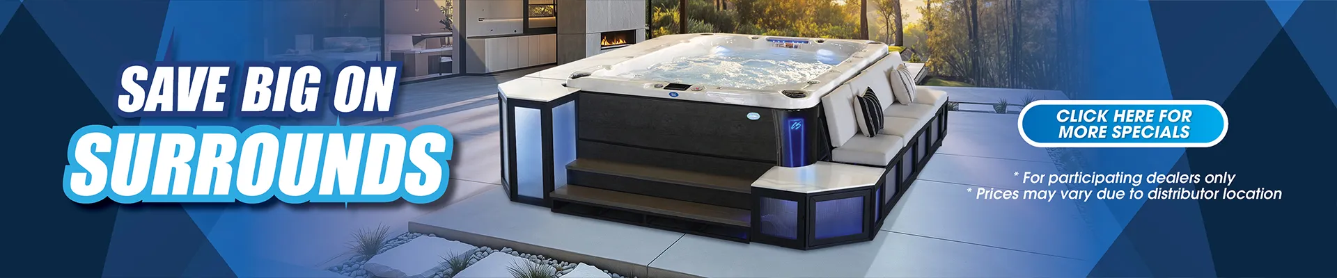 Calspas hot tub being used in a family setting - Menifee